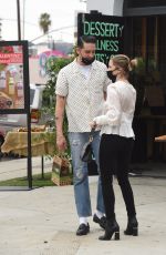 ASHLEY BENSON and G-Eazy Out Shopping in Los Angeles 02/02/2021