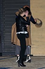 ASHLEY BENSON Out for Dinner at Nobu in Malibu 01/31/2021