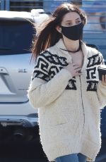 ASHLEY GREENE Out for Sushi in Los Angeles 02/17/2021