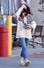 ASHLEY GREENE Out for Sushi in Los Angeles 02/17/2021