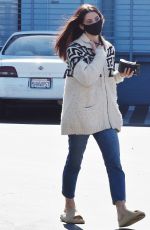 ASHLEY GREENE Out for Sushi in Los Angeles 02/17/2021