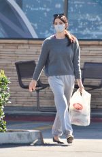 ASHLEY GREENE Wearing a Face Mask Out in Los Angeles 02/08/2021