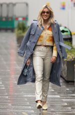 ASHLEY ROBERTS Arrives at Global Radio in London 02/16/2021