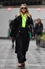 ASHLEY ROBERTS Arrives at Global Radio in London 02/17/2021