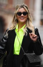 ASHLEY ROBERTS Arrives at Global Radio in London 02/17/2021