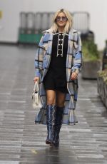 ASHLEY ROBERTS Leaves Global Radio in London 02/02/2021