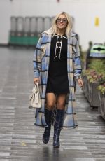 ASHLEY ROBERTS Leaves Global Radio in London 02/02/2021