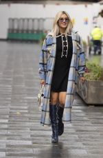 ASHLEY ROBERTS Leaves Global Radio in London 02/02/2021