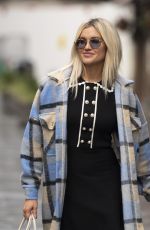ASHLEY ROBERTS Leaves Global Radio in London 02/02/2021