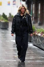 ASHLEY ROBERTS Leaves Global Radio in London 02/08/2021