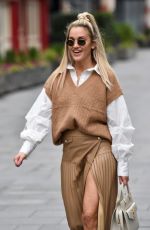 ASHLEY ROBERTS Leaves Global Studios in London 02/01/2021