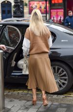 ASHLEY ROBERTS Leaves Global Studios in London 02/01/2021