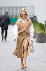 ASHLEY ROBERTS Leaves Global Studios in London 02/01/2021