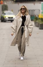 ASHLEY ROBERTS Leaves Heart FM in London 02/11/2021