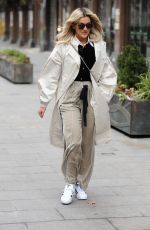 ASHLEY ROBERTS Leaves Heart FM in London 02/11/2021