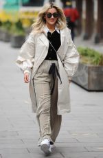 ASHLEY ROBERTS Leaves Heart FM in London 02/11/2021