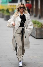 ASHLEY ROBERTS Leaves Heart FM in London 02/11/2021
