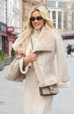 ASHLEY ROBERTS Leaves Heart Radio in London 02/04/2021