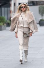 ASHLEY ROBERTS Leaves Heart Radio in London 02/04/2021