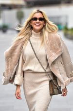 ASHLEY ROBERTS Leaves Heart Radio in London 02/04/2021