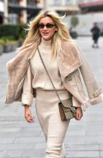 ASHLEY ROBERTS Leaves Heart Radio in London 02/04/2021