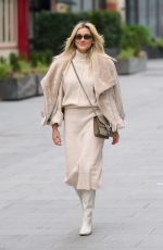 ASHLEY ROBERTS Leaves Heart Radio in London 02/04/2021