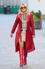 ASHLEY ROBERTS Leaves Heart Radio in London 02/05/2021