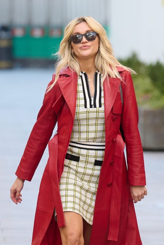 ASHLEY ROBERTS Leaves Heart Radio in London 02/05/2021
