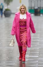 ASHLEY ROBERTS Leaves Heart Radio in London 02/09/2021