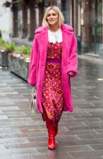 ASHLEY ROBERTS Leaves Heart Radio in London 02/09/2021