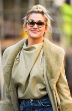 ASHLEY ROBERTS Leaves Heart Radio in London 02/10/2021
