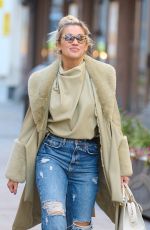 ASHLEY ROBERTS Leaves Heart Radio in London 02/10/2021