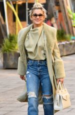 ASHLEY ROBERTS Leaves Heart Radio in London 02/10/2021
