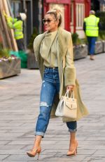 ASHLEY ROBERTS Leaves Heart Radio in London 02/10/2021