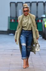 ASHLEY ROBERTS Leaves Heart Radio in London 02/10/2021