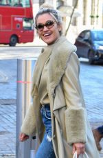 ASHLEY ROBERTS Leaves Heart Radio in London 02/10/2021