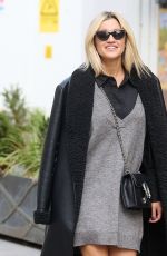 ASHLEY ROBERTS Leaves Heart Radio in London 02/12/2021