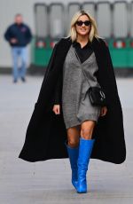 ASHLEY ROBERTS Leaves Heart Radio in London 02/12/2021