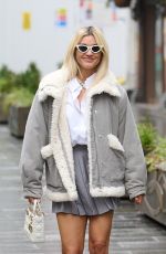 ASHLEY ROBERTS Leaves Heart Radio in London 02/15/2021