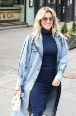 ASHLEY ROBERTS Leaves Heart Radio in London 02/19/2021