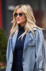 ASHLEY ROBERTS Leaves Heart Radio in London 02/19/2021