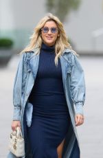 ASHLEY ROBERTS Leaves Heart Radio in London 02/19/2021