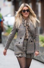 ASHLEY ROBERTS Leaves Heart Radio in London 02/22/2021