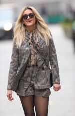 ASHLEY ROBERTS Leaves Heart Radio in London 02/22/2021