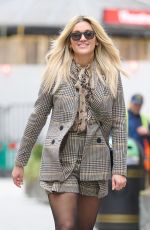 ASHLEY ROBERTS Leaves Heart Radio in London 02/22/2021