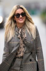 ASHLEY ROBERTS Leaves Heart Radio in London 02/22/2021