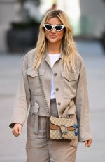 ASHLEY ROBERTS Leaves Heart Radio in London 02/26/2021