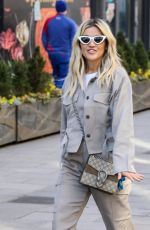 ASHLEY ROBERTS Leaves Heart Radio in London 02/26/2021