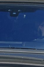 ASHLEY TISDALE Out Driving in Los Angeles 02/03/2021