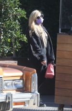 AVRIL LAVIGNE and Mod Sun Leaves Soho House in Malibu 02/18/2021